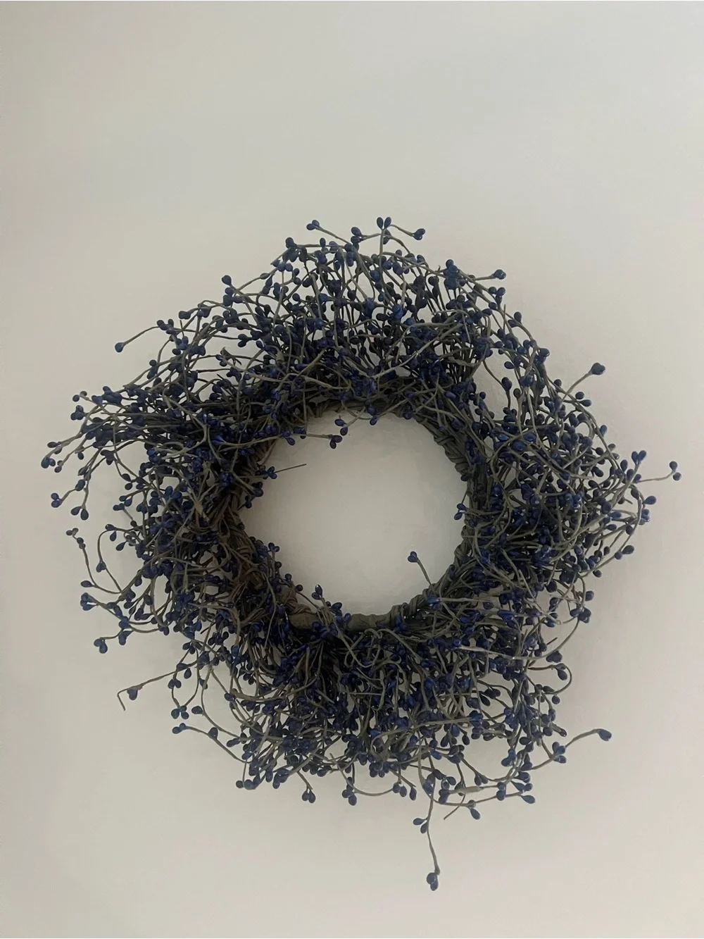 Blue Berry Twig Wreath - Home Accents